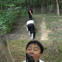 瑶瑶S公园羞辱老贱狗