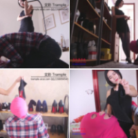 艾丝女王----贱狗把家里本女王的高跟鞋都舔干净