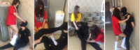 美丽姐妹花惩罚调教猥琐尾随男